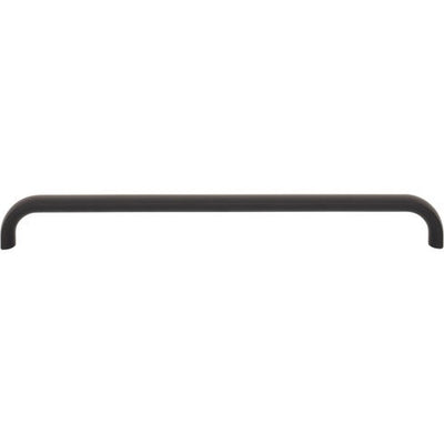 Top Knobs Brockwell Pull 8 13/16" c-c in Flat Black