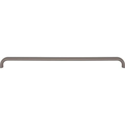 Top Knobs Brockwell Pull 12" c-c in Ash Gray