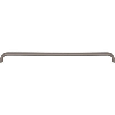 Top Knobs Brockwell Pull 12" c-c in Ash Gray