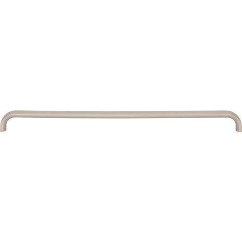 Top Knobs Brockwell Pull 12" c-c in Brushed Satin Nickel