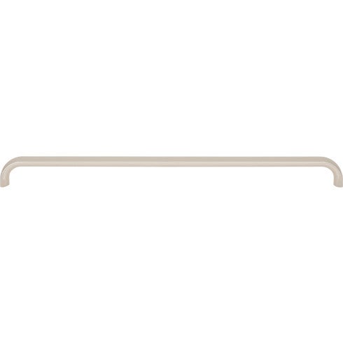 Top Knobs Brockwell Pull 12" c-c in Polished Nickel
