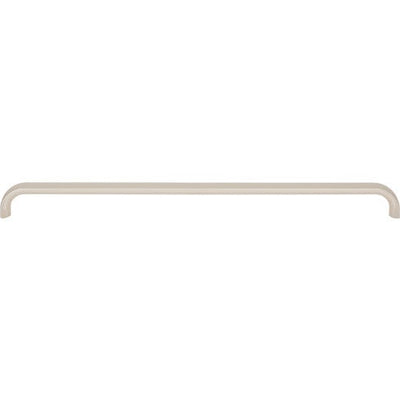 Top Knobs Brockwell Pull 12" c-c in Polished Nickel