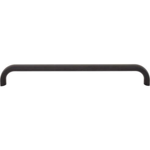 Top Knobs Brockwell Pull 12" c-c Appliance Pull in Flat Black