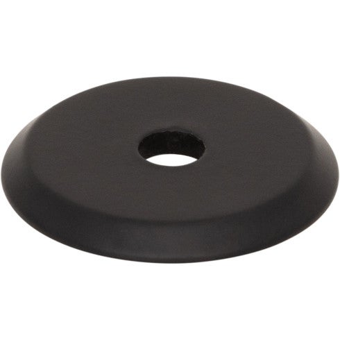 Top Knobs Brockwell Backplate 1" in Flat Black
