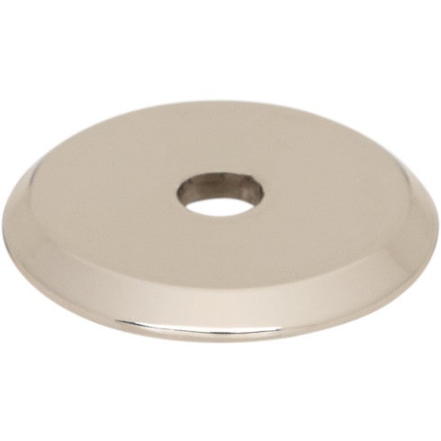 Top Knobs Brockwell Backplate 1" in Polished Nickel