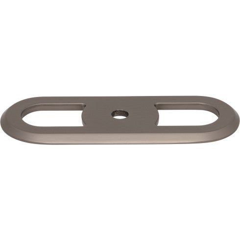 Top Knobs Brockwell Backplate 2 3/4" in Ash Gray