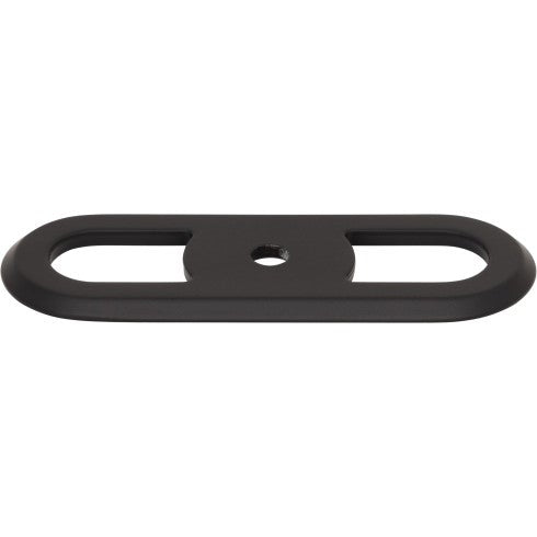 Top Knobs Brockwell Backplate 2 3/4" in Flat Black