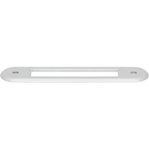 Top Knobs Brockwell Backplate 3 3/4" c-c in Polished Chrome