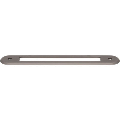 Top Knobs Brockwell Backplate 5 1/16" c-c in Ash Gray