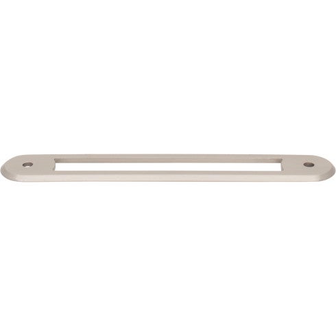 Top Knobs Brockwell Backplate 5 1/16" c-c in Brushed Satin Nickel