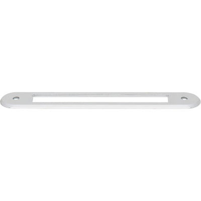 Top Knobs Brockwell Backplate 5 1/16" c-c in Polished Chrome