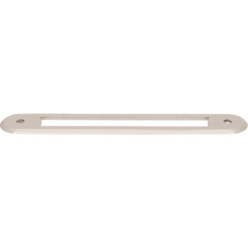 Top Knobs Brockwell Backplate 5 1/16" c-c in Polished Nickel
