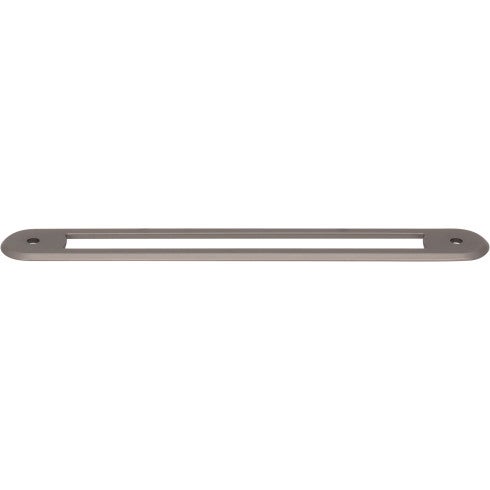 Top Knobs Brockwell Backplate 6 5/16" c-c in Ash Gray