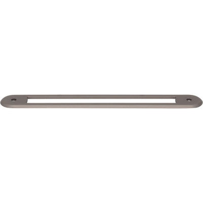 Top Knobs Brockwell Backplate 6 5/16" c-c in Ash Gray