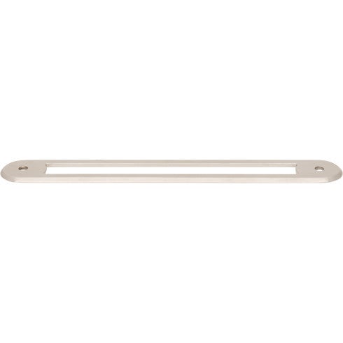 Top Knobs Brockwell Backplate 6 5/16" c-c in Brushed Satin Nickel