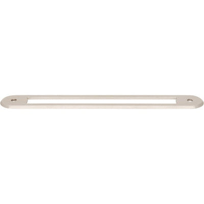 Top Knobs Brockwell Backplate 6 5/16" c-c in Brushed Satin Nickel