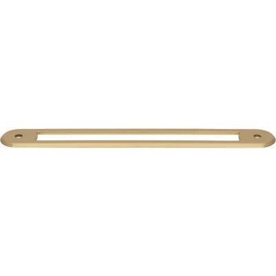 Top Knobs Brockwell Backplate 6 5/16" c-c in Honey Bronze