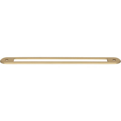 Top Knobs Brockwell Backplate 7 9/16" c-c in Honey Bronze