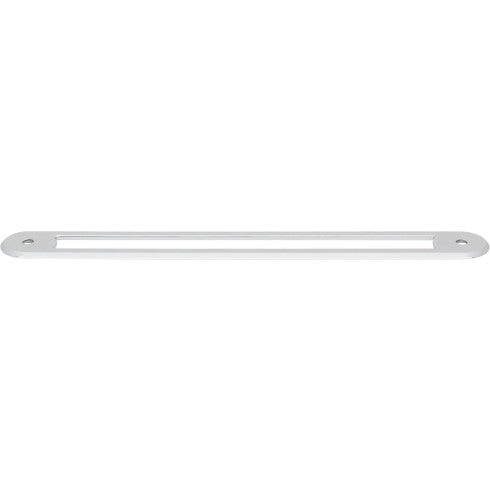 Top Knobs Brockwell Backplate 7 9/16" c-c in Polished Chrome