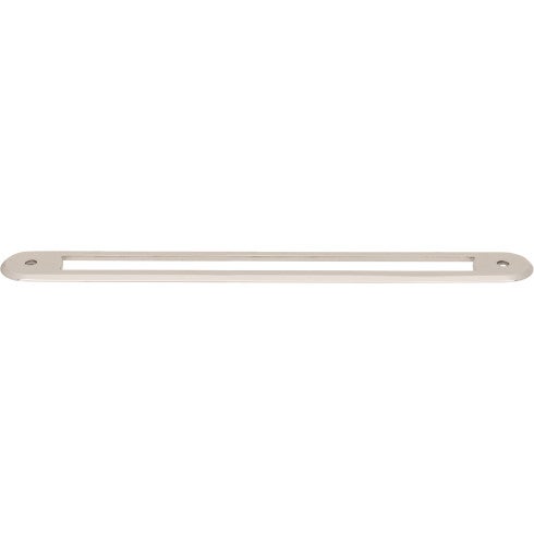 Top Knobs Brockwell Backplate 7 9/16" c-c in Polished Nickel