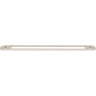 Top Knobs Brockwell Backplate 7 9/16" c-c in Polished Nickel