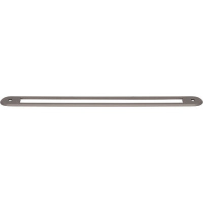Top Knobs Brockwell Backplate 8 13/16" c-c in Ash Gray