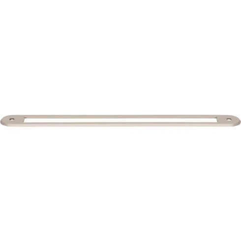 Top Knobs Brockwell Backplate 8 13/16" c-c in Brushed Satin Nickel