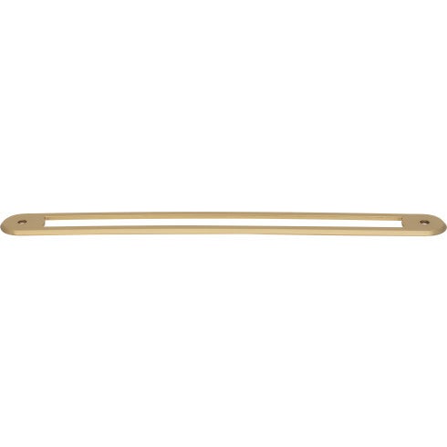 Top Knobs Brockwell Backplate 8 13/16" c-c in Honey Bronze