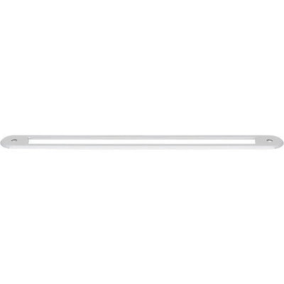 Top Knobs Brockwell Backplate 8 13/16" c-c in Polished Chrome