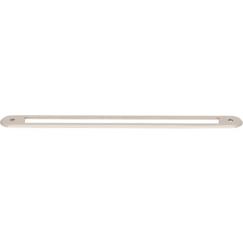Top Knobs Brockwell Backplate 8 13/16" c-c in Polished Nickel