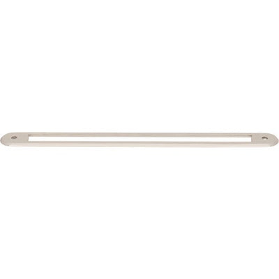 Top Knobs Brockwell Backplate 8 13/16" c-c in Polished Nickel