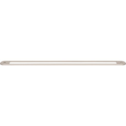 Top Knobs Brockwell Backplate 12" c-c in Brushed Satin Nickel