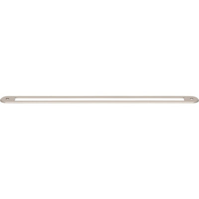 Top Knobs Brockwell Backplate 12" c-c in Brushed Satin Nickel