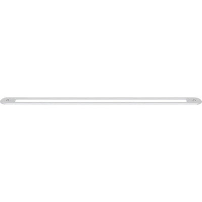 Top Knobs Brockwell Backplate 12" c-c in Polished Chrome