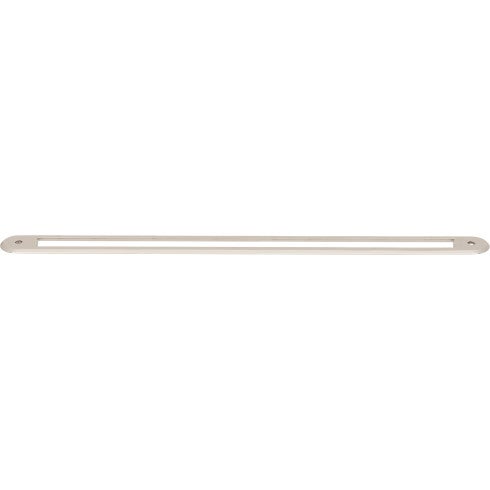 Top Knobs Brockwell Backplate 12" c-c in Polished Nickel