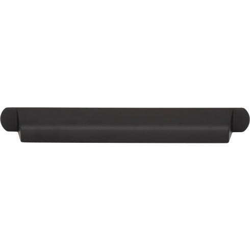 Top Knobs Cressing Cup Pull 7 9/16" c-c in Flat Black