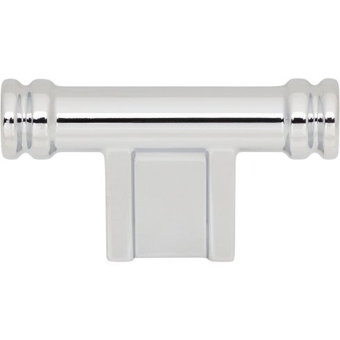 Top Knobs Newburn T-Knob 2 1/4" in Polished Chrome