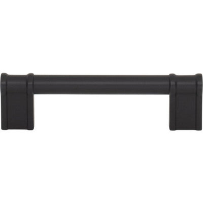 Top Knobs Newburn Pull 3 3/4" c-c in Flat Black