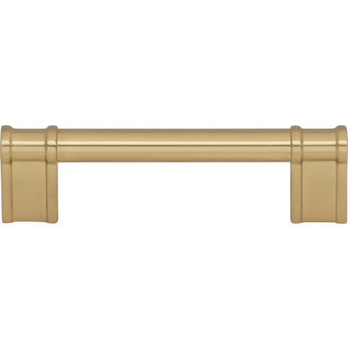 Top Knobs Newburn Pull 3 3/4" c-c in Honey Bronze