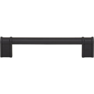 Top Knobs Newburn Pull 5 1/16" c-c in Flat Black