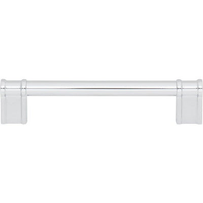 Top Knobs Newburn Pull 5 1/16" c-c in Polished Chrome