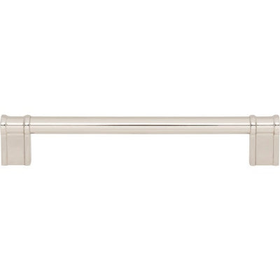 Top Knobs Newburn Pull 6 5/16" c-c in Polished Nickel