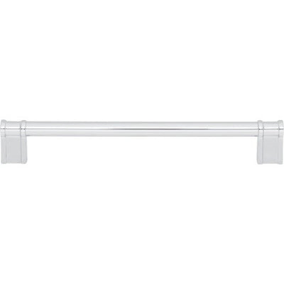 Top Knobs Newburn Pull 7 9/16" c-c in Polished Chrome