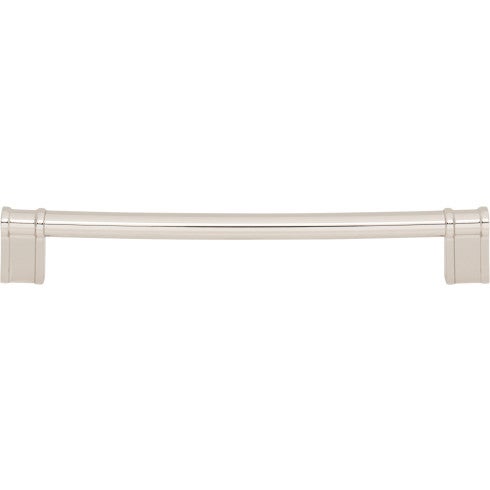 Top Knobs Newburn Pull 7 9/16" c-c in Polished Nickel