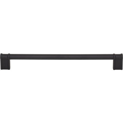 Top Knobs Newburn Pull 8 13/16" c-c in Flat Black