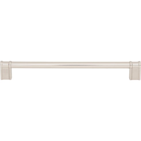 Top Knobs Newburn Pull 8 13/16" c-c in Polished Nickel