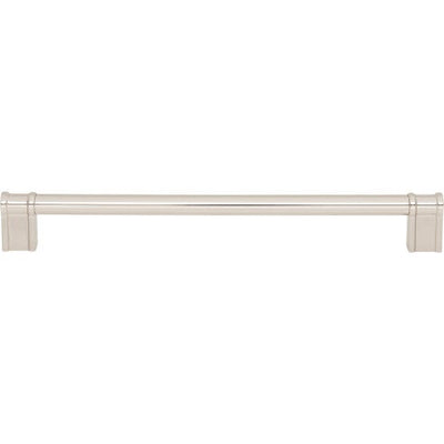 Top Knobs Newburn Pull 8 13/16" c-c in Polished Nickel