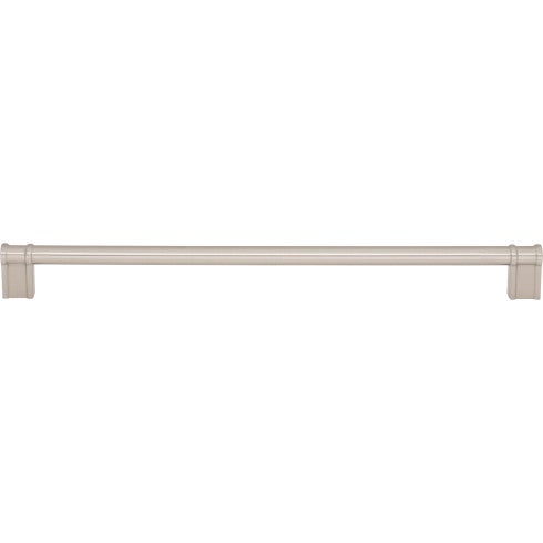 Top Knobs Newburn Pull 12" c-c in Brushed Satin Nickel