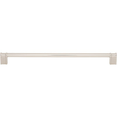 Top Knobs Newburn Pull 12" c-c in Polished Nickel