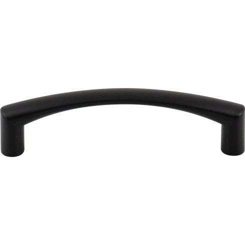 Top Knobs Griggs Pull 3 3/4" c-c in Flat Black